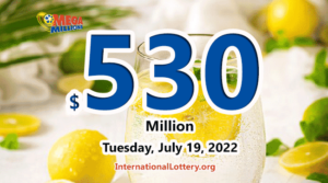 谁会赢得2022年7月19日的5.3亿美元Mega Millions奖金？