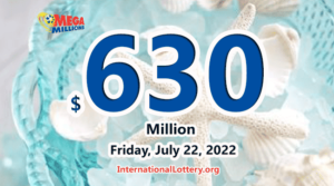 2022年7月19日的Mega Millions开奖结果 – 4名玩家赢得了二等奖。
